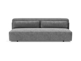 Yonata sovesofa i 563 Twist Charcoal, set forfra