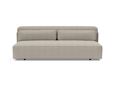 Yonata sovesofa i 579 Kenya Gravel, set forfra