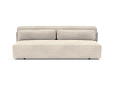Yonata sovesofa i 594 Corduroy Ivory, set forfra