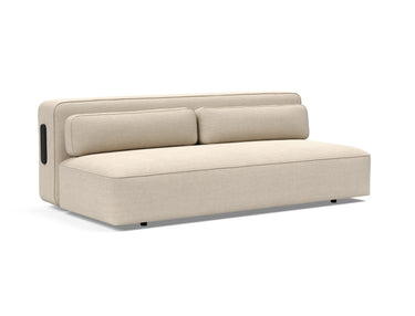Yonata sovesofa i 586 Phobos Latte, set skråt forfra