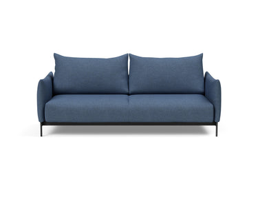 Malloy sovesofa i 302 Weda Blue, set forfra
