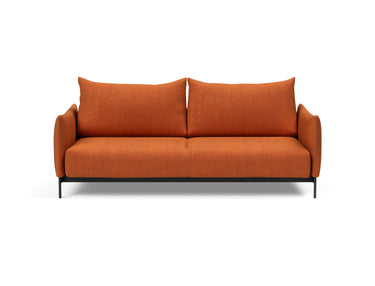 Malloy sovesofa i 412 Esina Rust Orange, set forfra