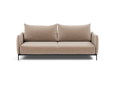 Malloy sovesofa i 417 Esina Mocha, set forfra