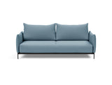 Malloy sovesofa i 525 Mixed Dance Light Blue, set forfra