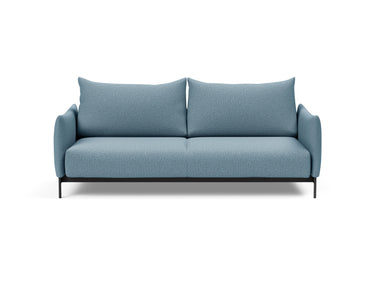 Malloy sovesofa i 525 Mixed Dance Light Blue, set forfra