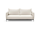 Malloy sovesofa i 531 Bouclé Off White, set forfra