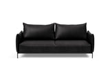 Malloy sovesofa i 550 Faunal Black, set forfra
