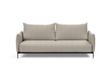 Malloy sovesofa i 579 Kenya Gravel, set forfra