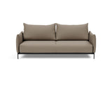 Malloy sovesofa i 850 Mahoga Caramel, set forfra