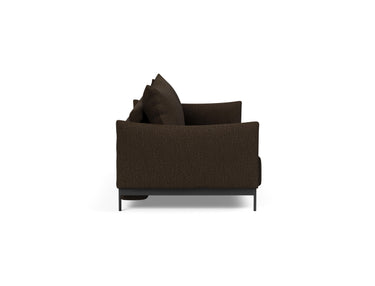Malloy sovesofa i 358 Taura Chocco, set fra siden
