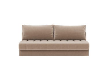 Akello sovesofa i 417 Esina Mocha, set forfra