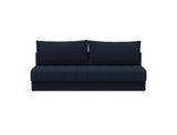 Akello sovesofa i 528 Mixed Dance Blue, set forfra