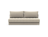 Akello sovesofa i 539 Bouclé Beige, set forfra