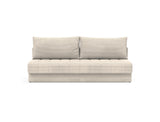 Akello sovesofa i 594 Corduroy Ivory, set forfra