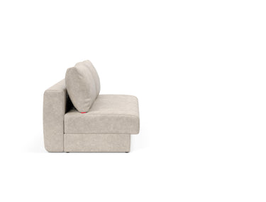 Akello sovesofa i 280 Avella Sand, set fra siden