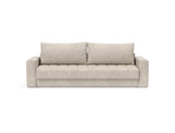 Akello sovesofa med armlæn i 280 Avella Sand, set forfra