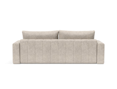 Akello sovesofa med armlæn i 280 Avella Sand, set bagfra