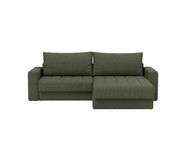 Akello sovesofa med chaiselong og armlæn i 353 Taura Forest, set forfra