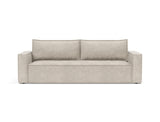 Newilla sovesofa i 280 Avella Sand, set forfra