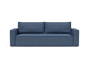 Newilla sovesofa i 302 Weda Blue, set forfra
