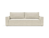 Newilla sovesofa i 357 Taura Off White, set forfra