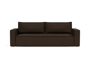 Newilla sovesofa i 358 Taura Chocco, set forfra
