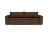 Newilla sovesofa i 359 Taura Cappuccino, set forfra