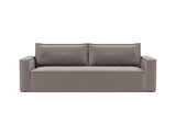 Newilla sovesofa i 418 Esina Truffle, set forfra
