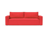 Newilla sovesofa i 511 Elegance Red, set forfra