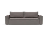 Newilla sovesofa i 521 Mixed Dance Grey, set forfra