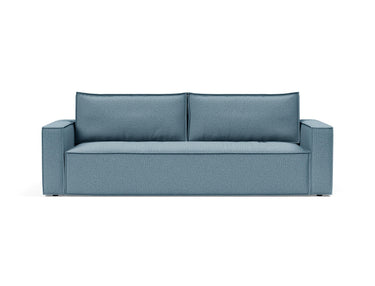 Newilla sovesofa i 525 Mixed Dance Light Blue, set forfra