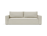 Newilla sovesofa i 527 Mixed Dance Natural, set forfra