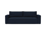 Newilla sovesofa i 528 Mixed Dance Blue, set forfra