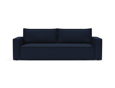 Newilla sovesofa i 528 Mixed Dance Blue, set forfra