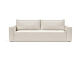 Newilla sovesofa i 531 Bouclé Off White, set forfra