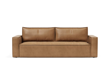 Newilla sovesofa i 551 Faunal Brown, set forfra