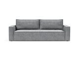 Newilla sovesofa i 565 Twist Granite, set forfra