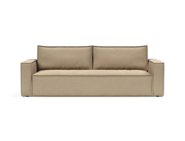 Newilla sovesofa i 587 Phobos Mocha, set forfra