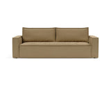 Newilla sovesofa i 860 Yogia Olive Brown, set forfra