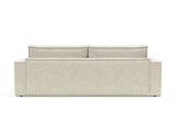 Newilla sovesofa i 357 Taura Off White, set bagfra