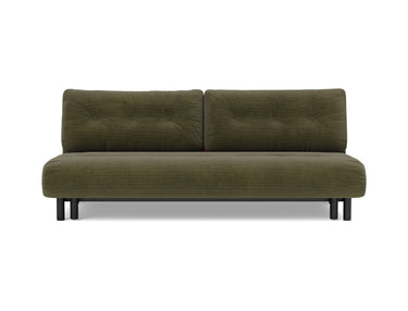 Nabli sovesofa i 316 Cordufine Pine Green, set forfra