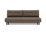 Nabli sovesofa i 411 Esina Cedar Brown, set forfra