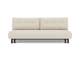 Nabli sovesofa i 594 Corduroy Ivory, set forfra