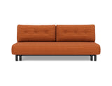Nabli sovesofa i 595 Corduroy Burnt Orange, set forfra