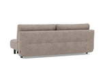 Nabli sovesofa i 318 Cordufine Beige, set skråt bagfra