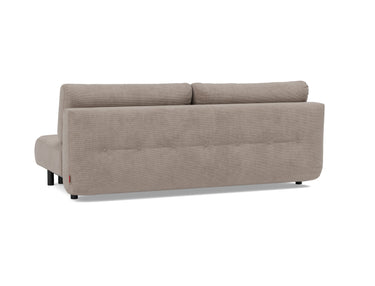Nabli sovesofa i 318 Cordufine Beige, set skråt bagfra