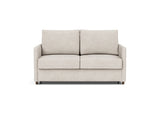 Neah 140 sovesofa med slim armlæn i 470 Yuveno Natural, set forfra