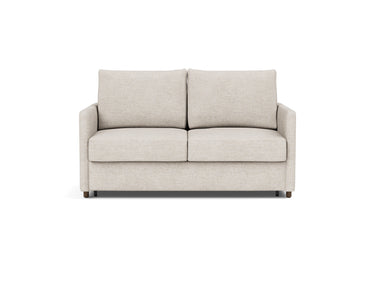 Neah 140 sovesofa med slim armlæn i 470 Yuveno Natural, set forfra