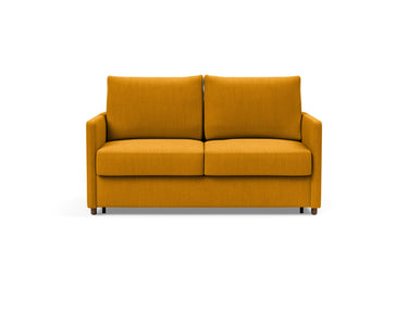 Neah 140 sovesofa med slim armlæn i 507 Elegance Burned Curry, set forfra
