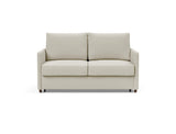 Neah 140 sovesofa med slim armlæn i 527 Mixed Dance Natural, set forfra